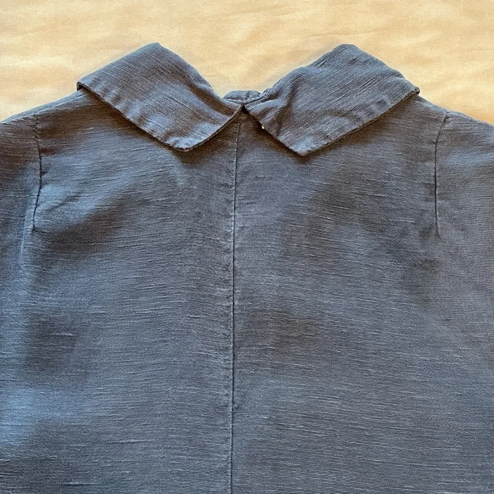 Prairie Underground | Lyocel/Linen Blend Made in USA Hidden Buttons Coat Sz‎ S